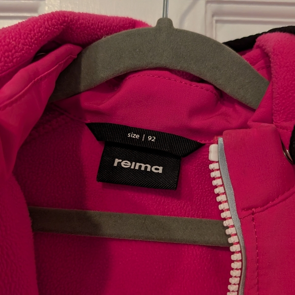 Reima Bright Pink Fleece Jacket - Picture 3 of 7